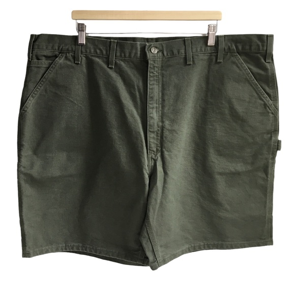 Carhartt Washed Duck Work Short Green 46 - Picture 3 of 16